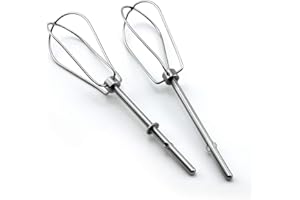 Hand Mixer Turbo Beater for Kitchen Aid W10490648 Replaces KHM2B, KHM5, AP5644233, PS4082859, W10240913 (2 PACK) by AMI PARTS
