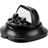 Bawyot Car Phone Holder Dashboard Phone Mount for Car 360 Degree Rotation Silicone Non-Slip for Various Dashboards,Adjustable Spring Clip Desk Phone Stand Compatible with All Smartphones