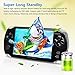 Handheld Game Console,16GB 5 Inch Screen2000 Classic Game, Support Video & Music Playing, Built-in 3M Camera, in 1USB Charge, Birthday and Holiday Best Gift for Kids (Black)…