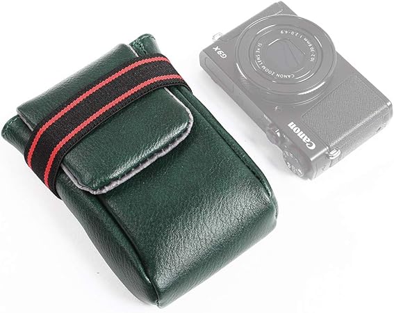 Amazon Sony Dsc Rx100m6 Fujifilm Xf10など収納可能 Ormy レザー製 デジカメケース デジタルカメラバッグ M13 グリーン カメラバック ケース 通販