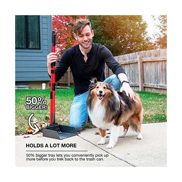 Pawler Dog Pooper Scooper for Large Dogs, Small & Medium Dogs Heavy