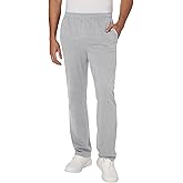 Hanes Men's Cotton Jersey Jogger, Knit Sweatpants with Pockets, Jogger, Cinched Cuff and Straight Leg
