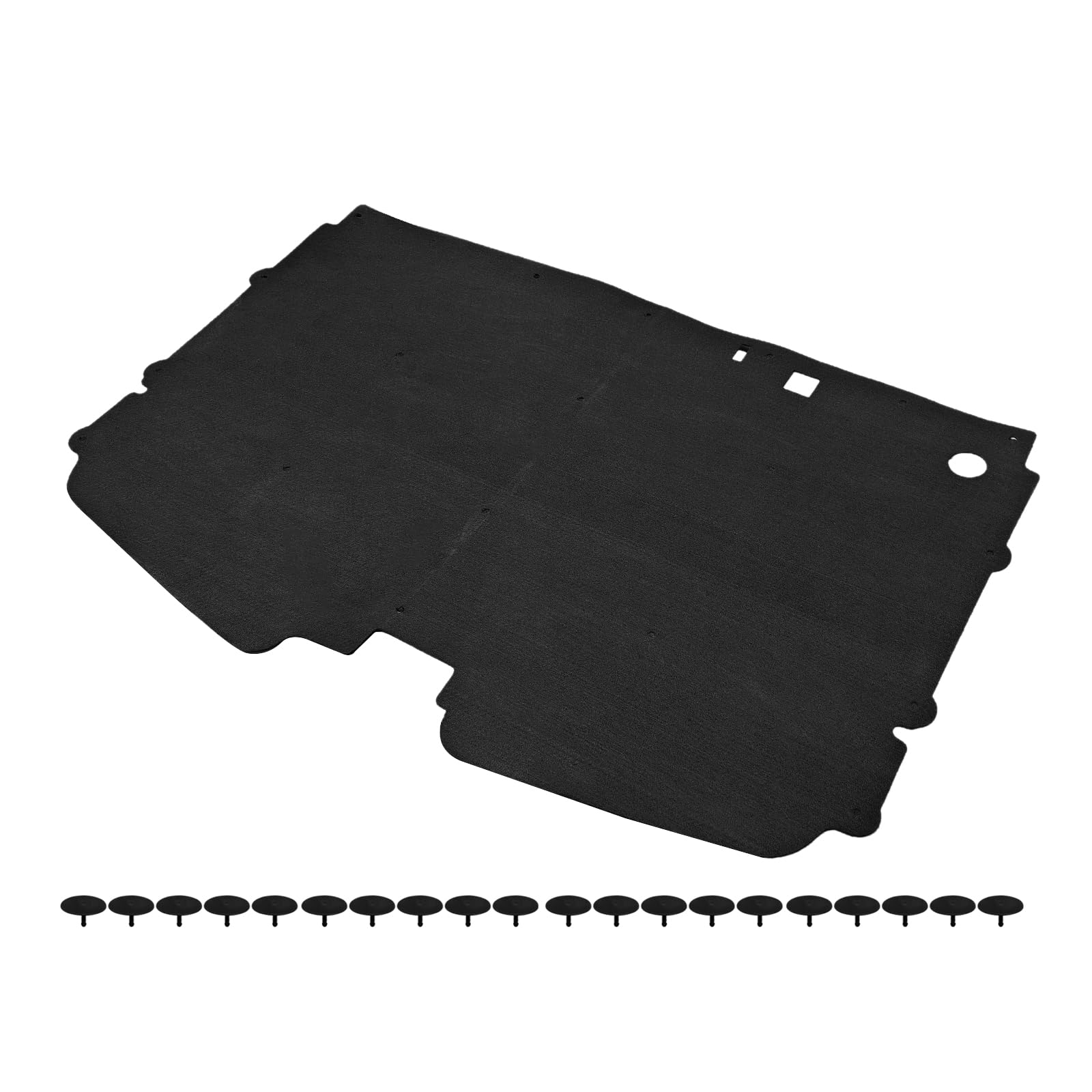 Photo 1 of UINIEBOOM Hood Insulation Pad W/Clips, Replacement Insulation Pad Compatible with Chevy/with GMC Full Size Trucks C1500 C2500 C3500 Suburban 1988-1998
