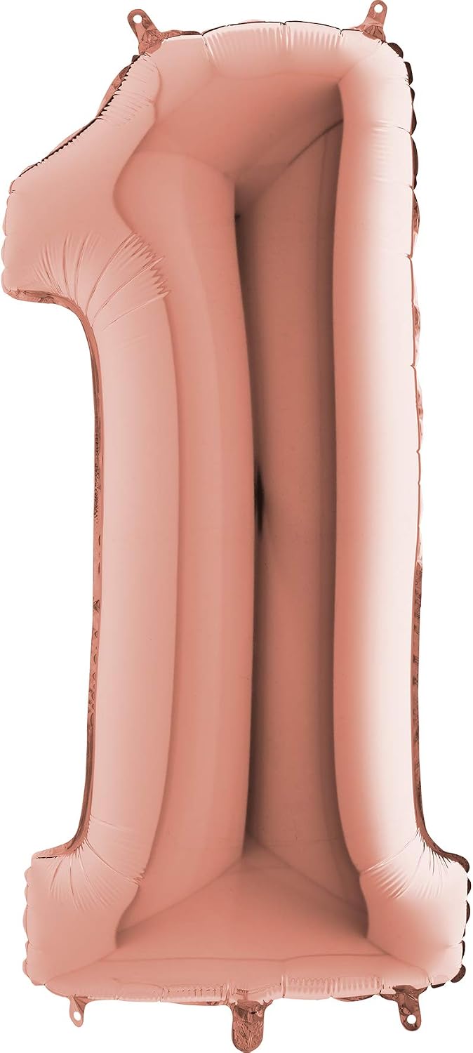 Grabo Number 1 Superloon Single Pack, Length- 40 Inch, Colour- Rose Gold