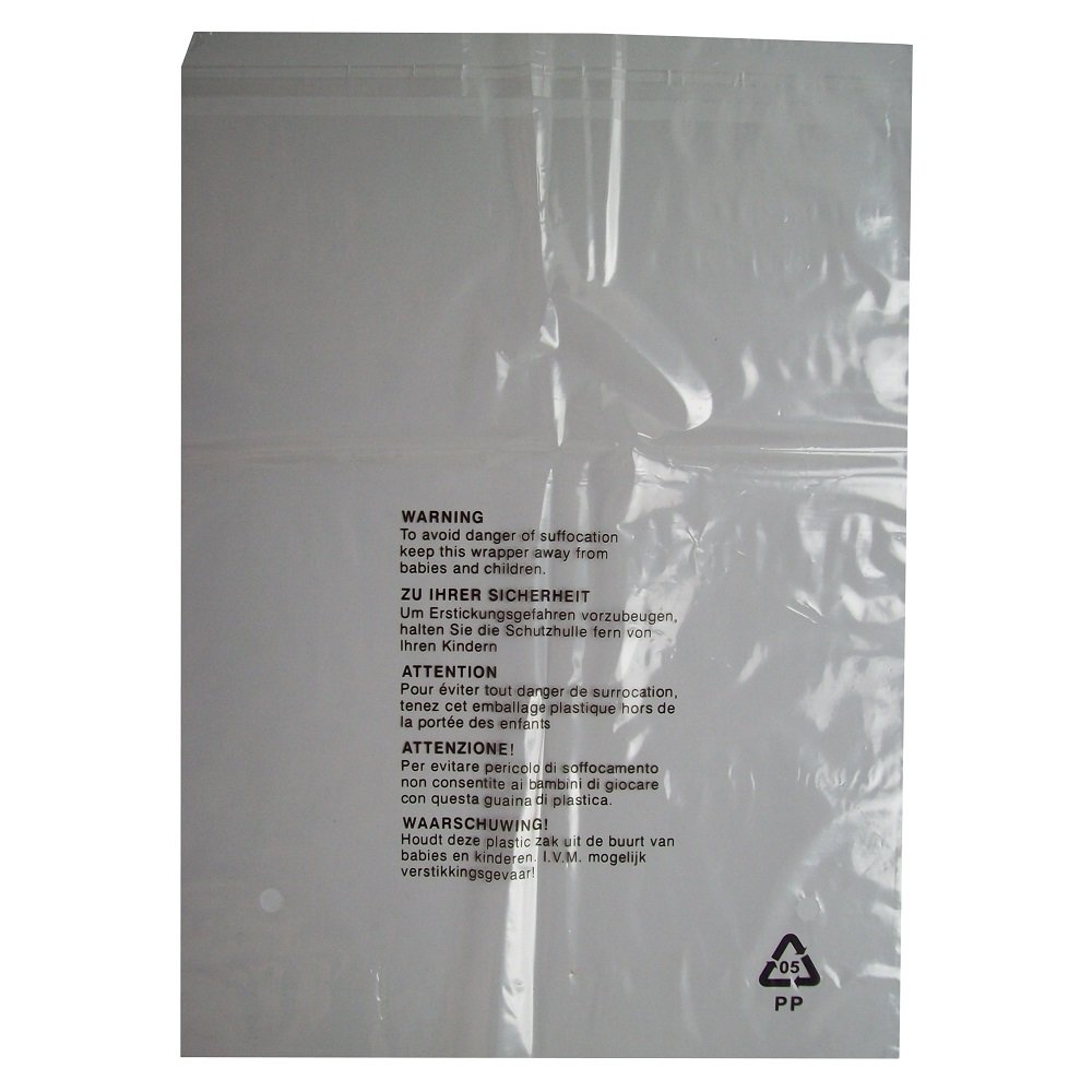Download 100 Clear Transparent Plastic Self Seal Garment Clothing Retail Packaging Bags Safety Warning Large Size 12x15 300x380mm 38mu Clothes T Shirt Storage Protection Display Packing Buy Online In Andorra At