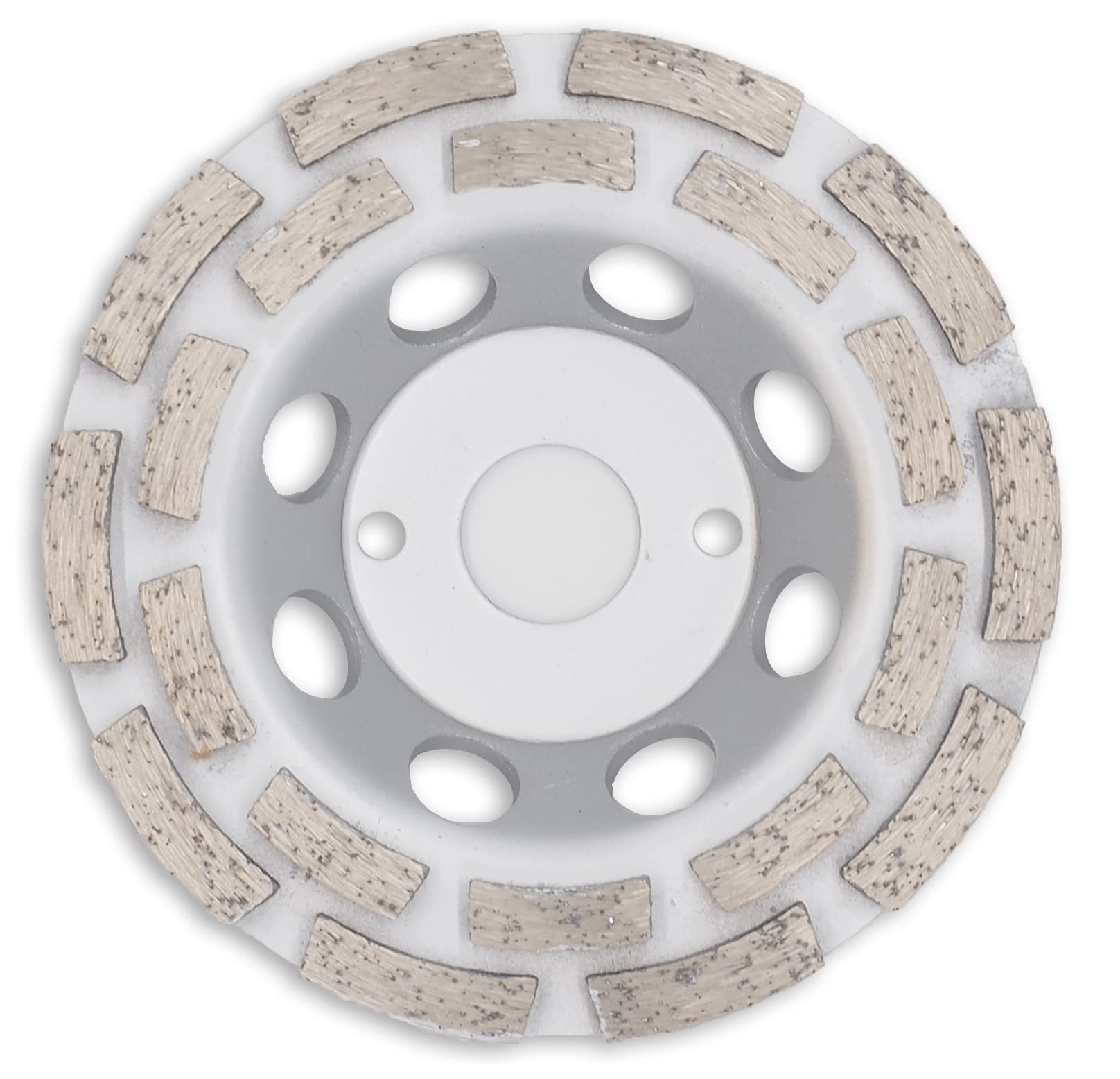 BOXTEC Diamond grinding disc in premium quality diamond cup wheel 22.2 mm double row for concrete, screed, masonry with highly efficient material removal