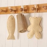 BOENTA Loofah Sponge for Shower and Bath - Exfoliating Back Scrubber Puff view 7