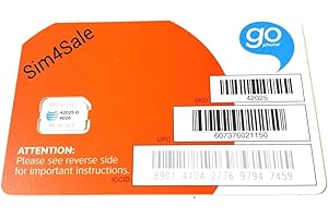 At&t Nano Go Phone Sim Card & Iphone Eject Pin Included