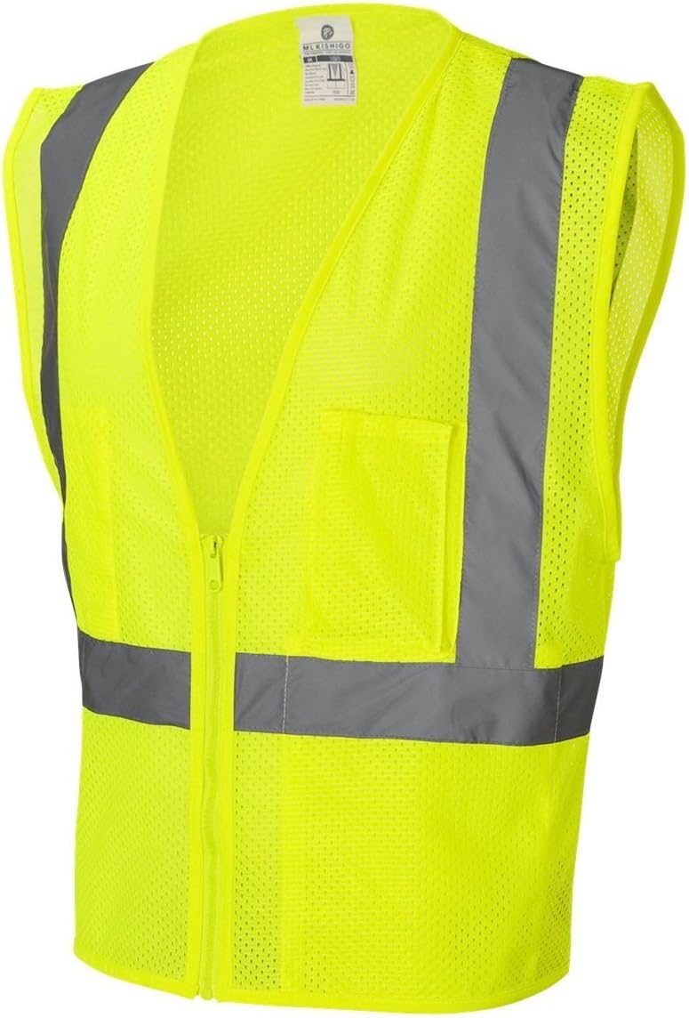 ML Kishigo 1085 Lime Safety Vest 3XL Home Improvement