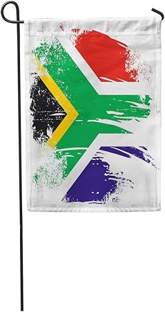 Amazon Com Semtomn Garden Flag Africa South African Flag