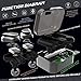 AMORNO Wireless Earbuds, Bluetooth 5.0 Headphones Deep Bass Stereo Sound Earbuds Noise Cancelling Earphones True Wireless Waterproof Sports Headset with Built-in Mic