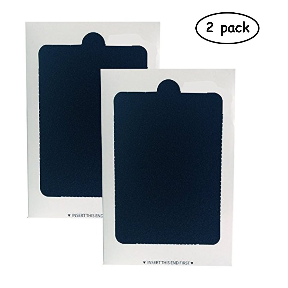 2 Pack Replacement Refrigerator Air Filter Carbon-Activated Air Filter Compatible with Electrolux/PureAir/EAFCBF#24-BXLX