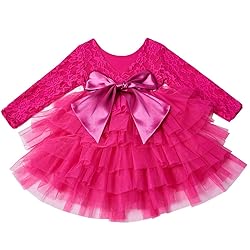 Cilucu Baby Girls Dress Toddler Kids Party Tutu
