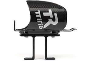 TriRig BTA Bottle Mount Riser - Bike Water Bottle Cage Holder for Aerobar, Road, and MTB Bikes - Adjustable Angles, T6-6061 Alloy, Handlebar Mount Accessory