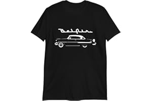 JG INFINITE 1954 Chevy Bel Air 54 Belair Silhouette Antique Car Short-Sleeve T-Shirt