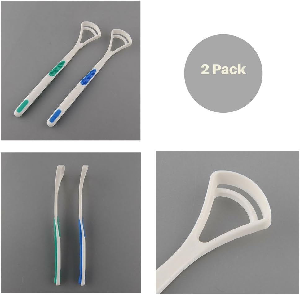 Plastic Tongue Scraper Cleaner [2 Pack] Amazon.co.uk Health