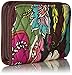 Vera Bradley Women's Cotton Georgia Wallet With RFID Protection, Autumn Leaves, One Size