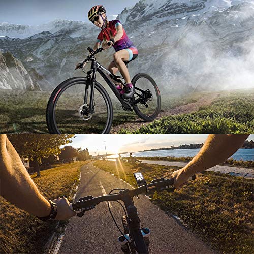 Meilan Bike Computer Wireless 2.5 Inch Cycling Computer Bicycle Speedometer and Odometer Cycle Computer with ANT+ Speed & Cadence Sensor