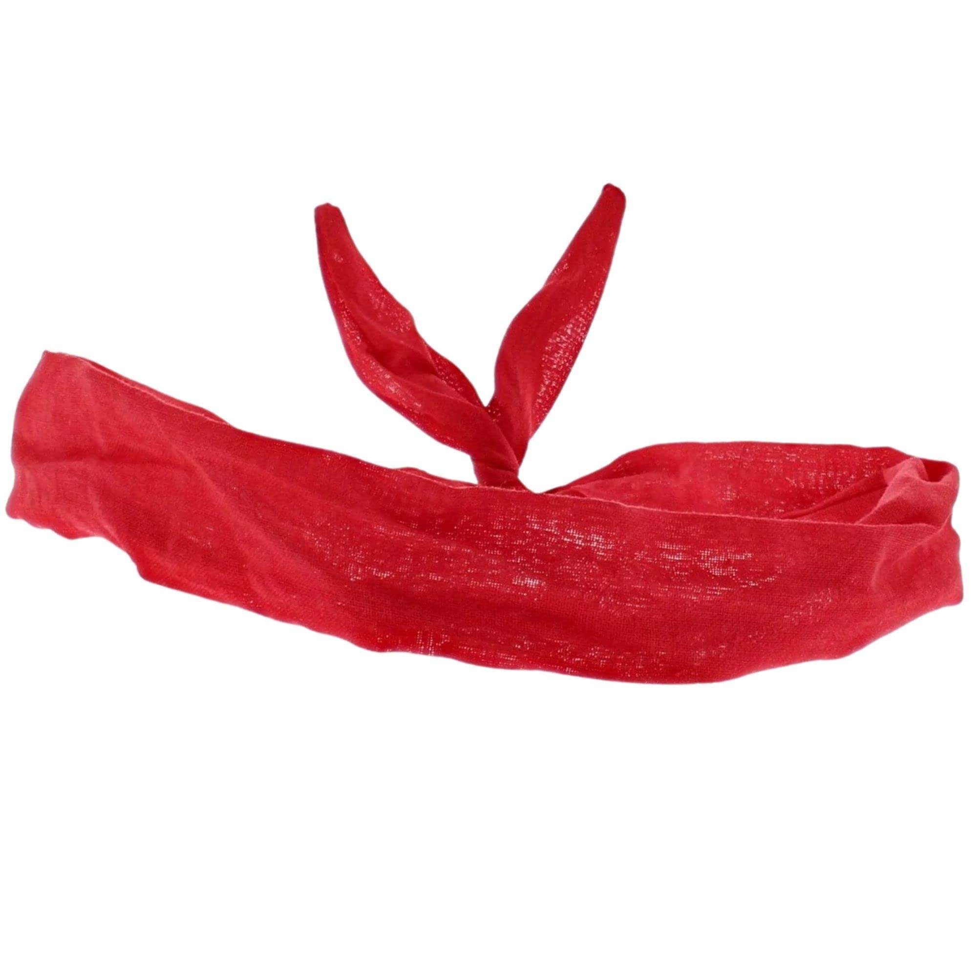 Topkids Accessories Wire Headbands for Women's Hair, Girls Hair Bands, Fashion Head Bands for Adults (Red)