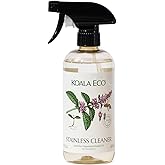 Koala Eco Stainless Steel & Chrome Cleaner - Peppermint Essential Oil - 16oz