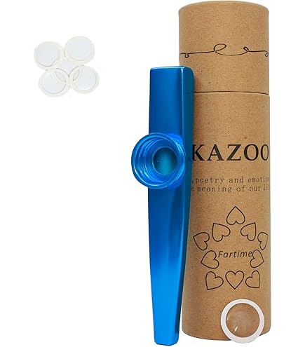 Amazon.com: GEWA 700501 gold metal Kazoo : Musical Instruments