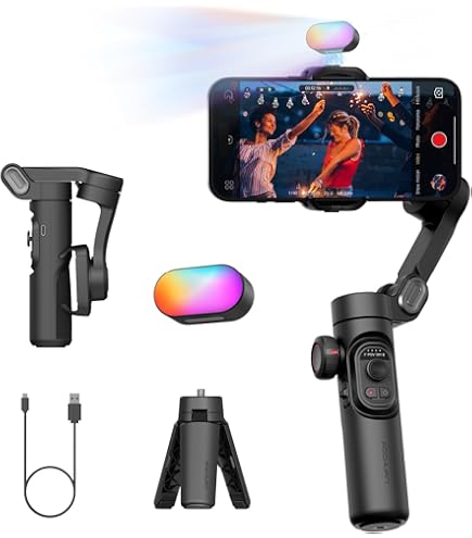 Amazon.com: AOCHUAN 3-Axis Gimbal Stabilizer for Smartphone