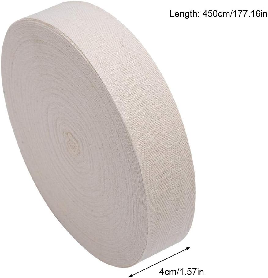 Tree Wrap Cotton Bandage Modeling Bending Bonsai Tree Tape Binding Belt Garden Tool for Gardener Grafting and Bonsai (4cm White) - Image 3