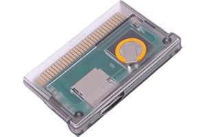 SENECESLI Flash Game Cartridge for GBA SP IDS , GBA SD Cartridge, Retro Game , Supports 2GB Memory Card FAT16, Save Progress 