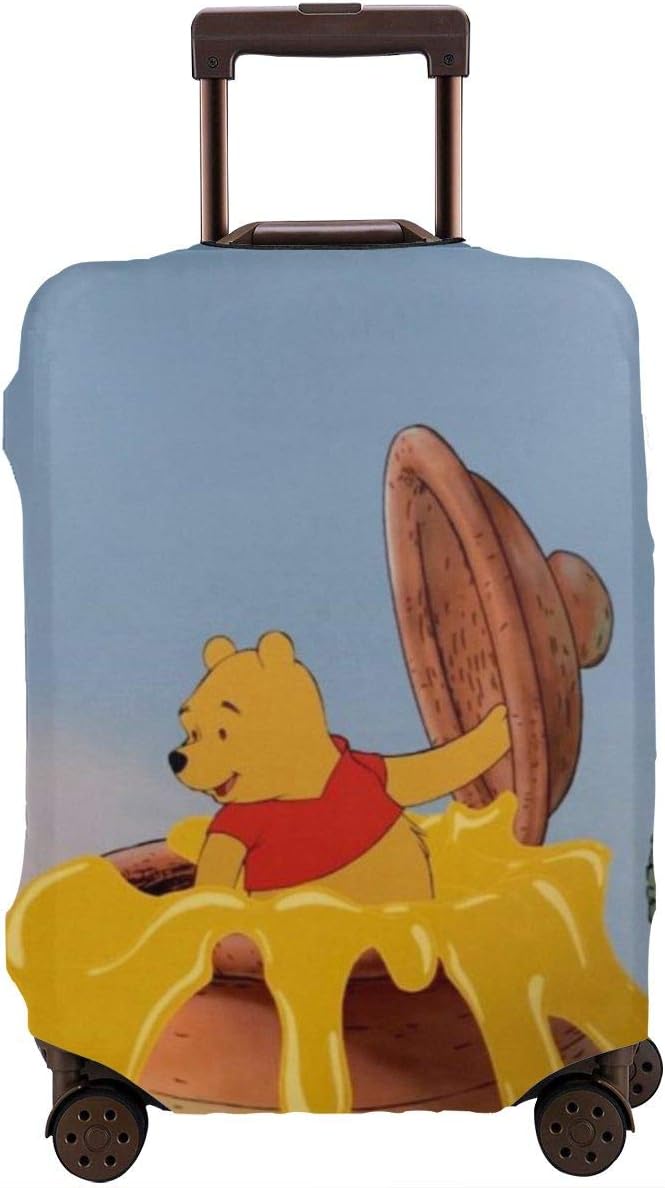 Suitcase Protector Winnie The Pooh Stretch Elastic Travel Luggage Protector - Multiple Sizes