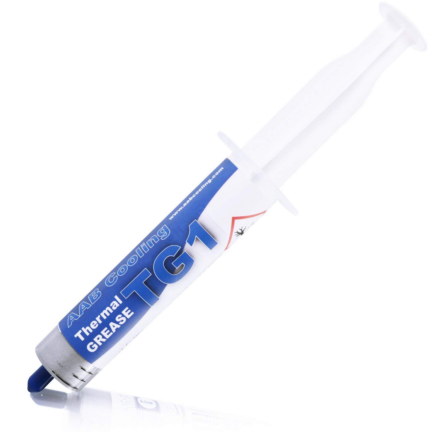 AABCOOLING Thermal Grease 1-25g - Silver Thermal Paste for Heat Dissipation From CPU, PC Processor, CPU Thermal Paste, Cooling Paste, Heatsink Paste 4.8 W/mK