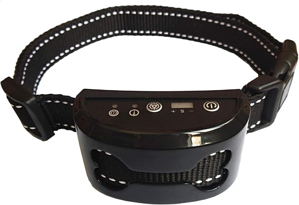 MC-PET Dog Bark Collar Rechargeable Humane Training Best No Barking