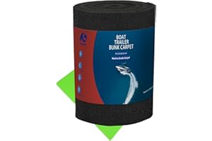 AMARINEPLAY Boat Trailer Bunk Carpet,9/12/16/20/24 inch Marine Carpet for Trailer Bunk Boards,Boat Lift Bunks,Runners,Outdoor Marine Grade Carpet Wear-Resistant Jet Ski Pontoon Bunker Cover