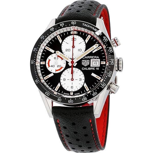 Amazon.com: Tag Heuer Carrera Heuer 02 Chronograph Automatic Men's