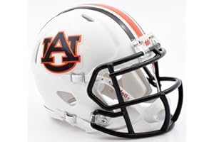 Riddell Auburn Tigers Speed Mini Replica Chrome Football Helmet