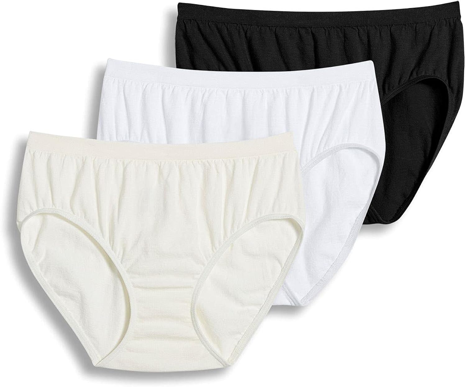 Jockey Women's Underwear Comfies Cotton Hipster 3 Pack Amazon.ca