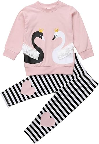 baby girl swan clothing