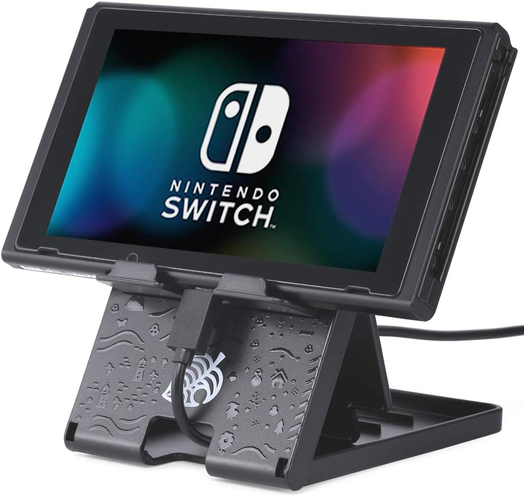 Tscope Playstand for Nintendo Switch, Animal Crossing Adjustable Switch New Horizons Holder Dock Bracket for Desk, Switch Lite Tablets Stand Mount: Computers & Accessories