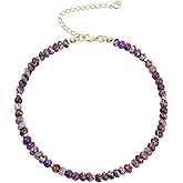 Wremily Natural Stone Beaded Anklets Bracelets for Women Handmade Beaded Anklet Bracelet Waterproof Boho Beads Ankle Bracelet Adjustable Summer Jewelry