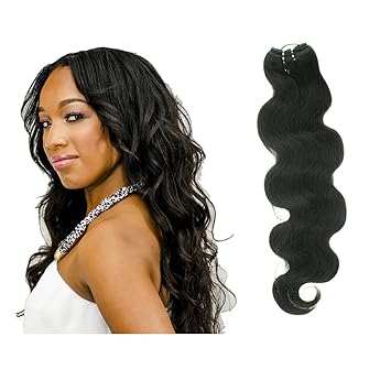 Amazon Com Virgin Indian Remy Weft Human Hair Extension