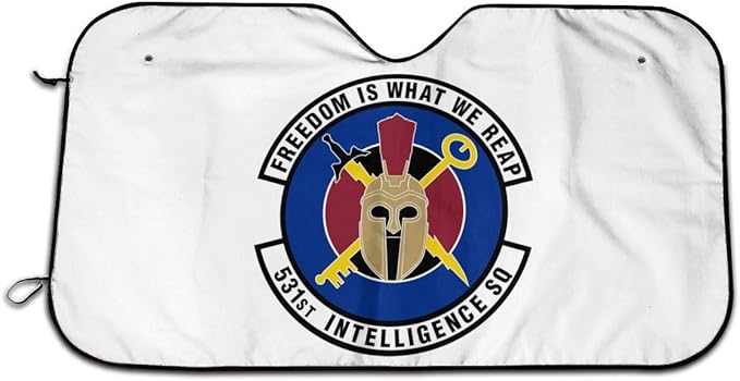 531o Escuadrón de Inteligencia Ocio Parabrisas plegable para automóvil