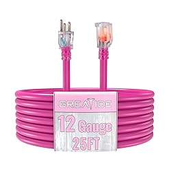 GREATIDE Outdoor Extension Cord with Lighted
