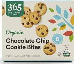 365 by Whole Foods Market, Organic Chocolate Chip Cookie Bites, 6.3 Ounce