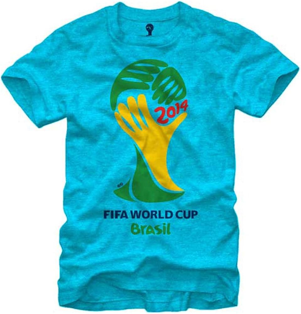 FIFA 2014 World Cup Soccer Official Logo Men's T-Shirt