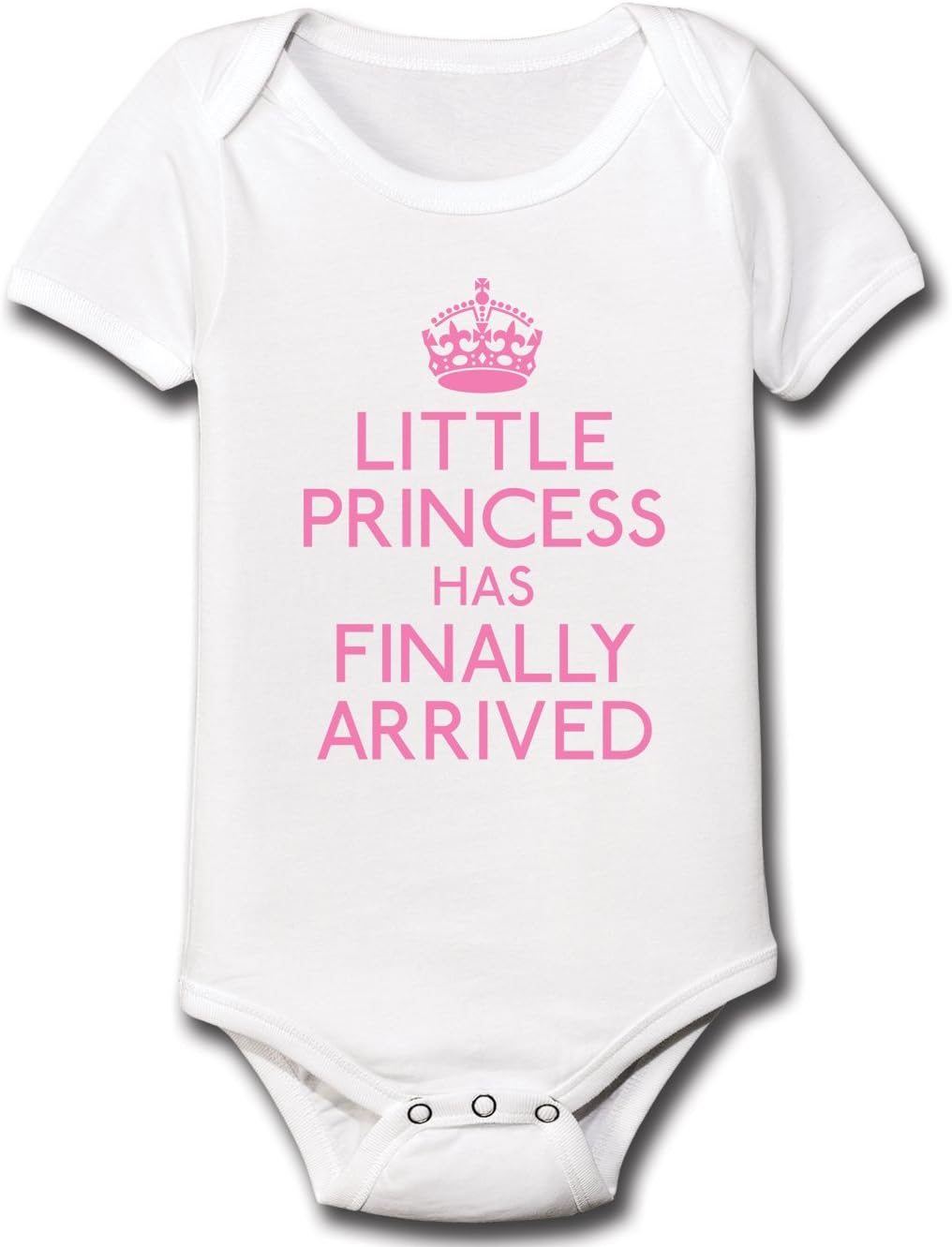 Little Princess Has Finally Arrived - Baby One Piece - WHITE - Newborn