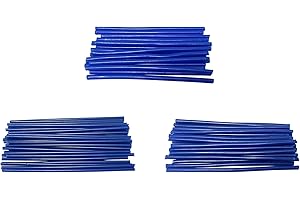 #BLACKJACK 3 Boxes Blue Sprue Wax Thread for Jewelry Dental Wax Casting Mould Molding Tool Lost Wax Line Diameter 0.8-7.0 mm (Mixed 4.0/5.0/6.0 mm)