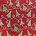 JAM Paper Design Wrapping Paper Christmas Sets - 60 sq. ft. - Red & Green Tree, Stripes, Sparkly Red Pack - 4 Rolls/Pack