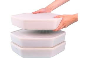 The Bug Factory Mealworm Breeding Kit – 3-Tier Mealworm Farm Growing Kit | Grow & Raise Mealworms for Chickens, Birds & Repti