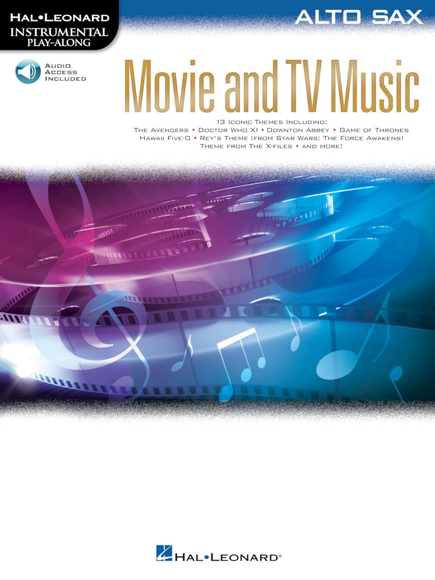 Movie and TV Music: Alto Saxophone: Instrumental Play-Along (Hal Leonard Instrumental Play-along)