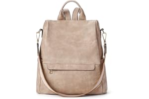 CLUCI Womens Backpack Purse Leather Anti-theft Large Fashion Designer Travel Bag Ladies Shoulder Bags