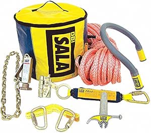 Utility Pole Anchor Kit, 80 ft. Length, Temporary Installation, 1